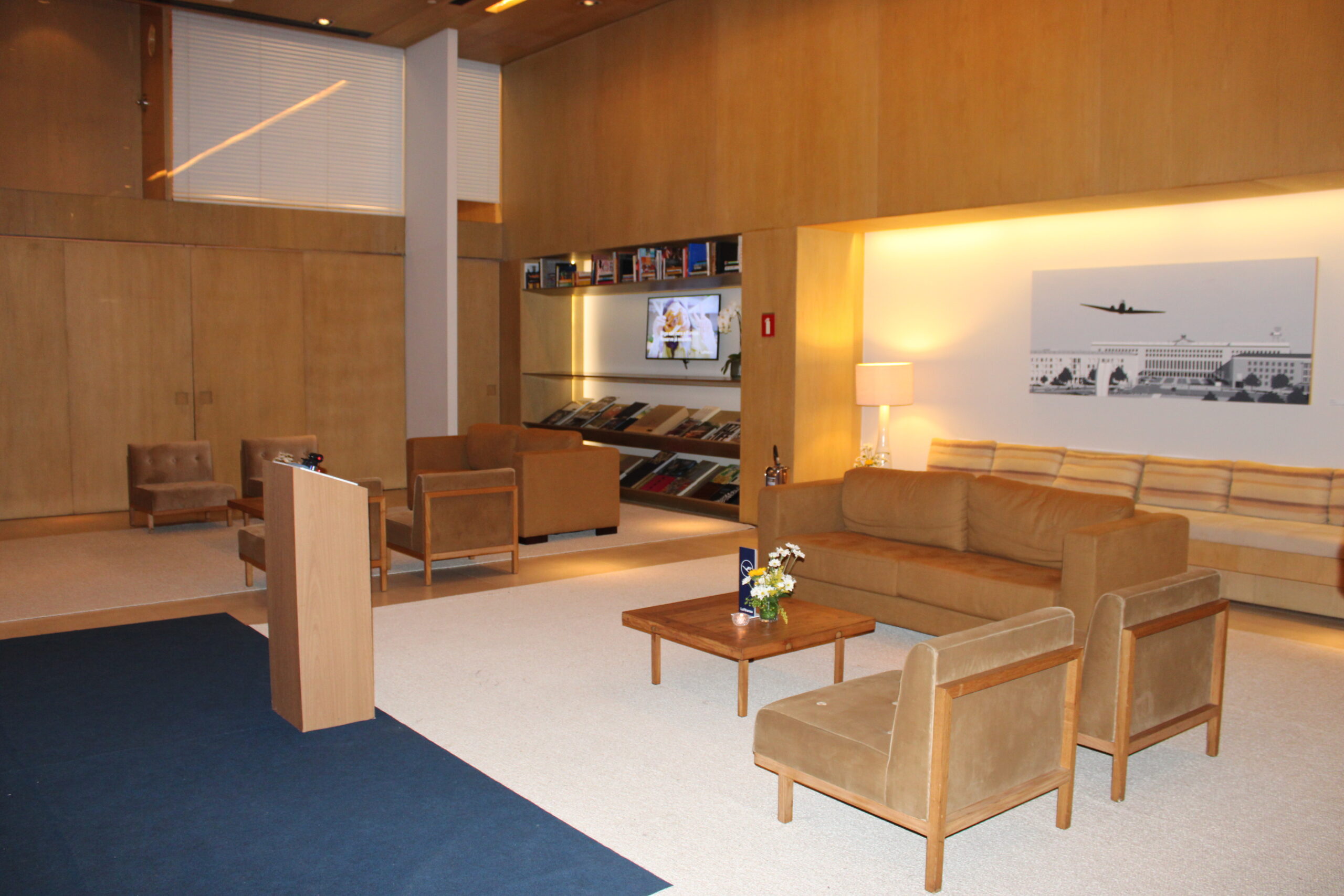 Evento aconteceu em uma área exclusiva da Lufthansa no JK Iguatemi