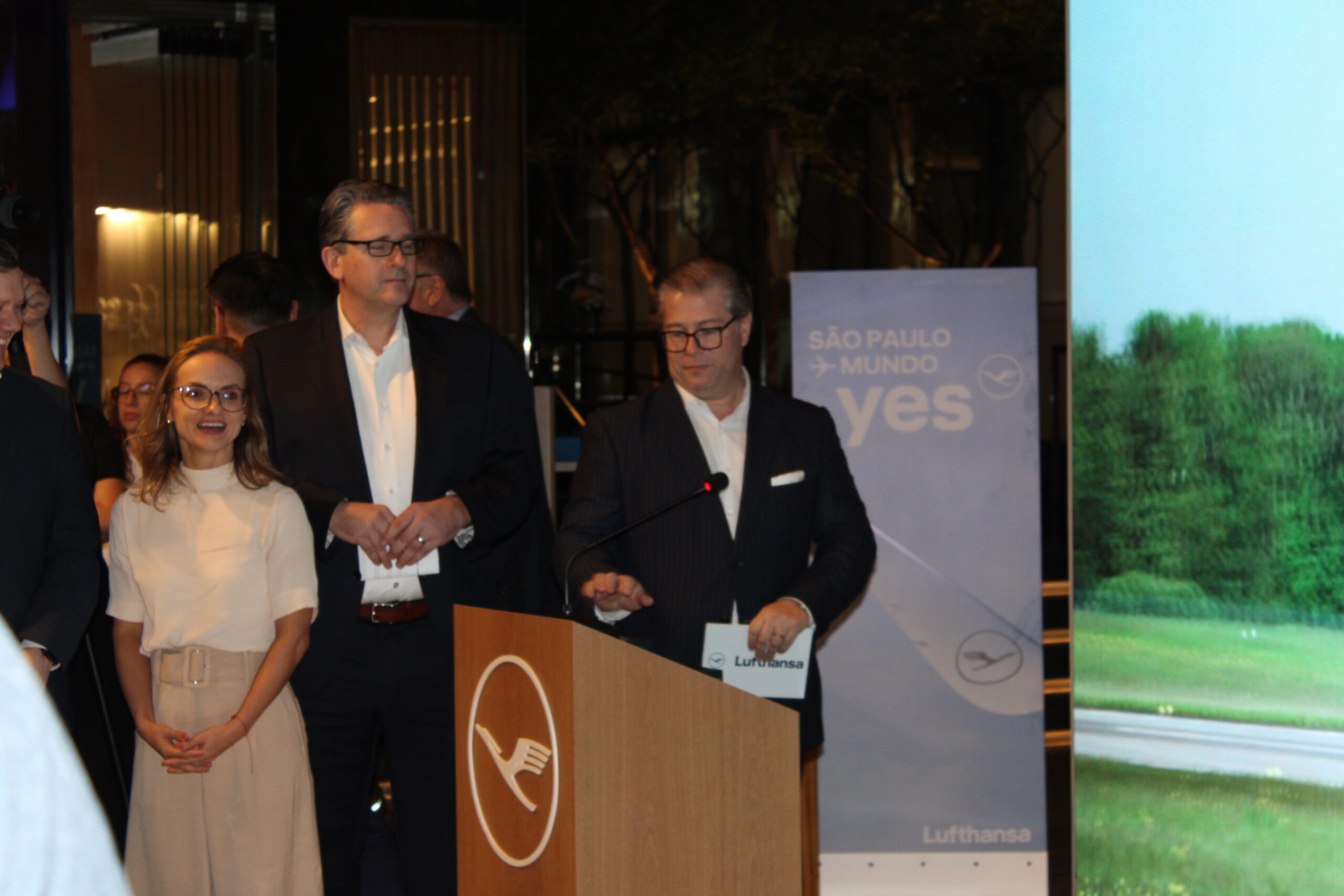 Felipe Bonifatti, que está de saída, foi o MC da noite