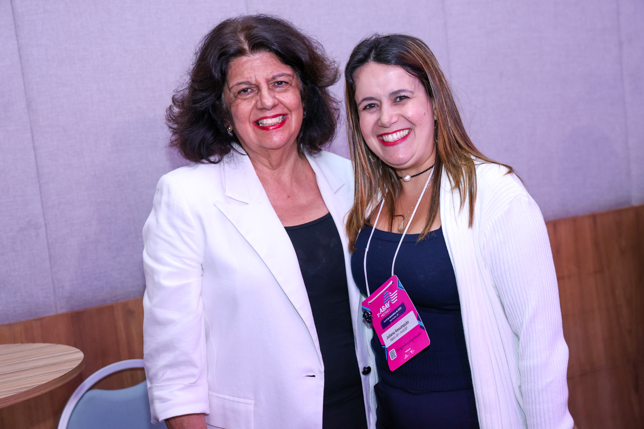 Jussara Haddad, e Juliana Assumpção, da Abav-SP Aviesp
