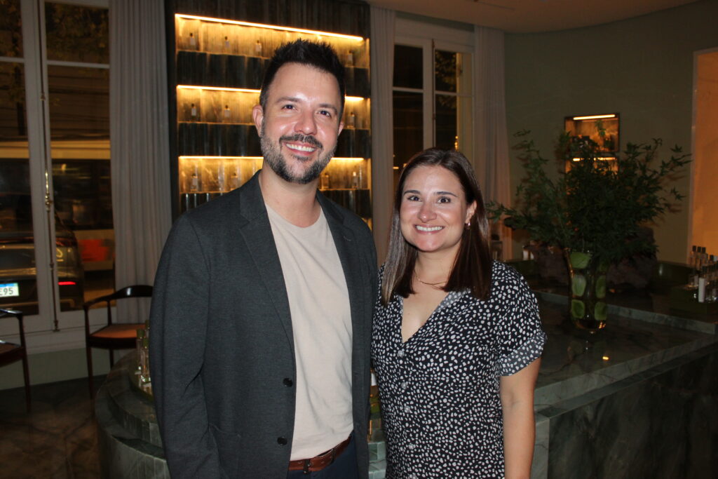 Leonardo Fortes e Juliana Bordin, da United Parks