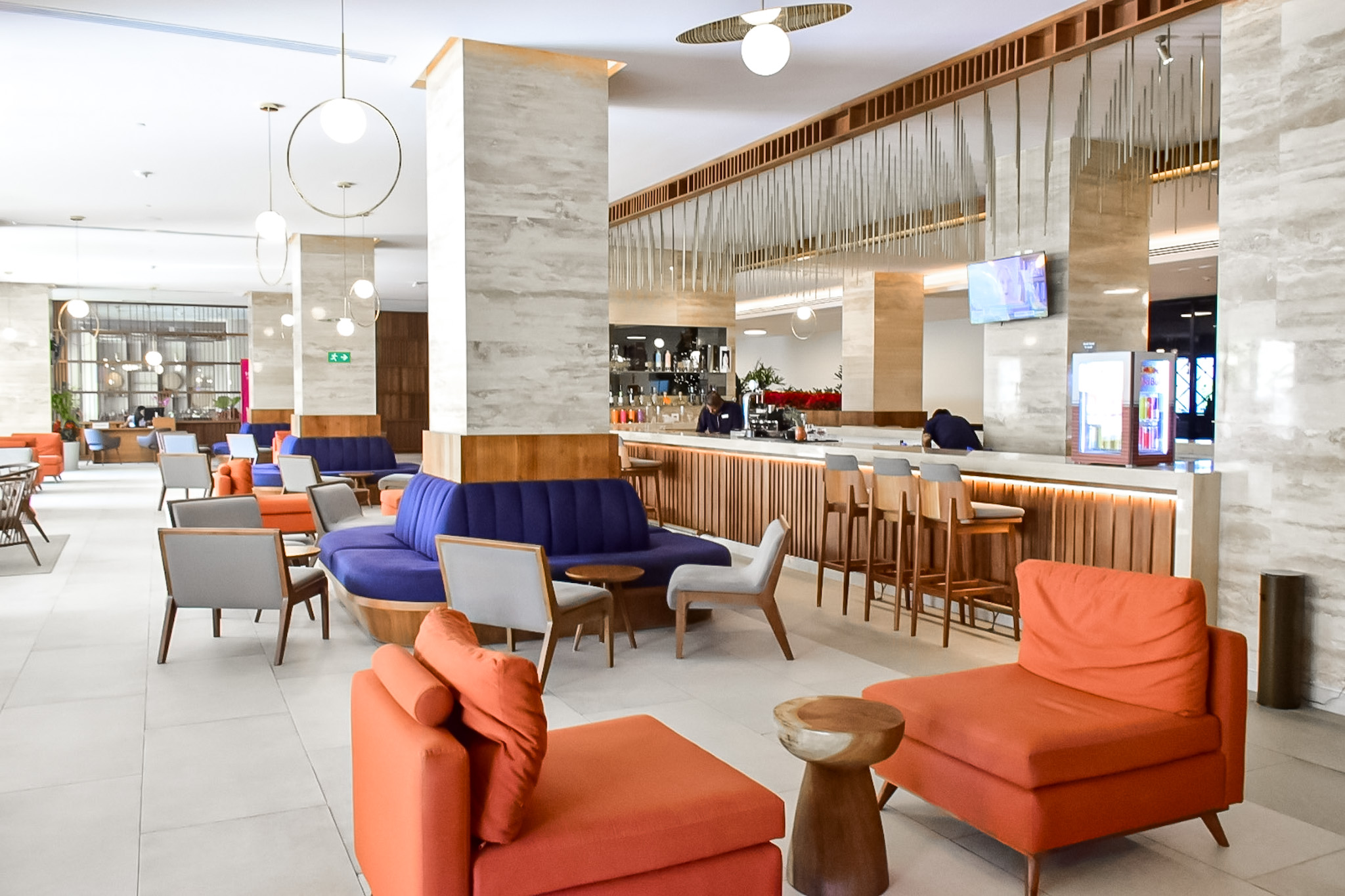 Lobby do Hilton Cancun Mar Caribe All Inclusive Resort