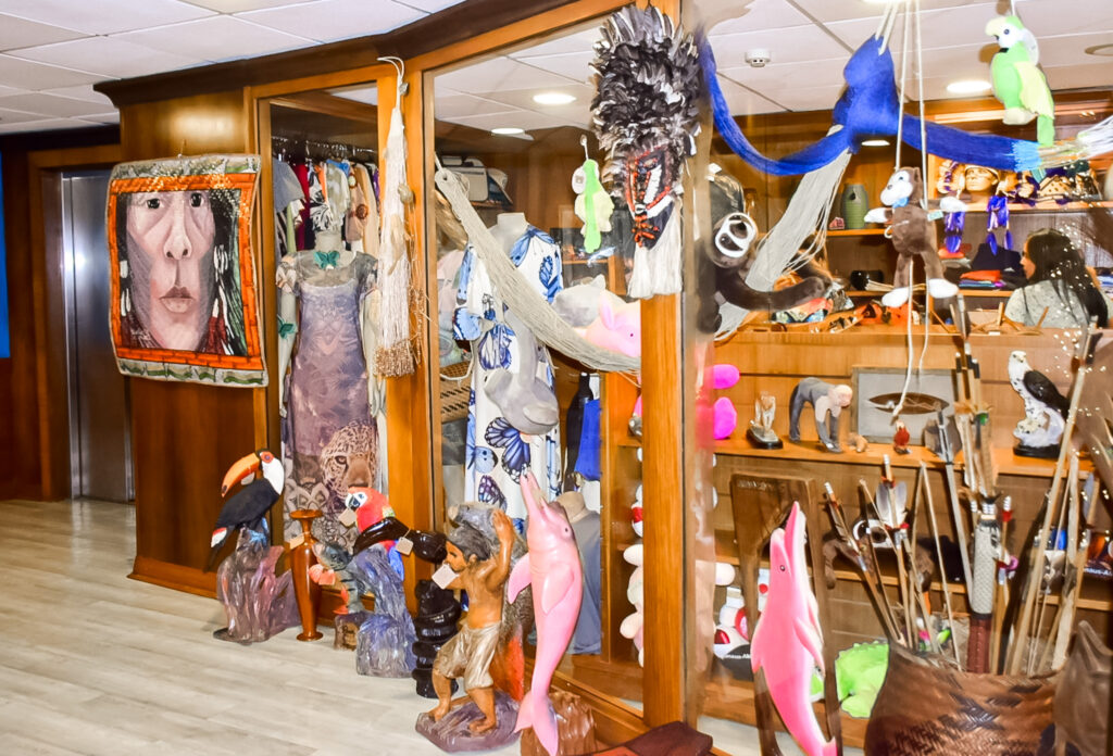 Loja de souvenir do Grand Amazon