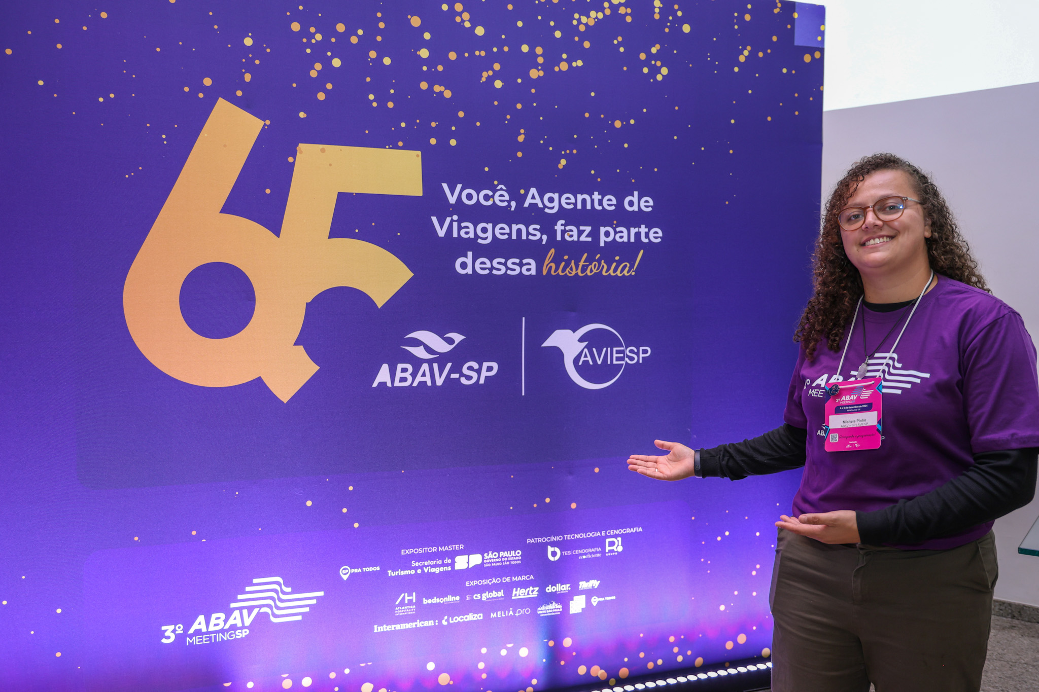 Michele Pinho, da Abav-SP Aviesp