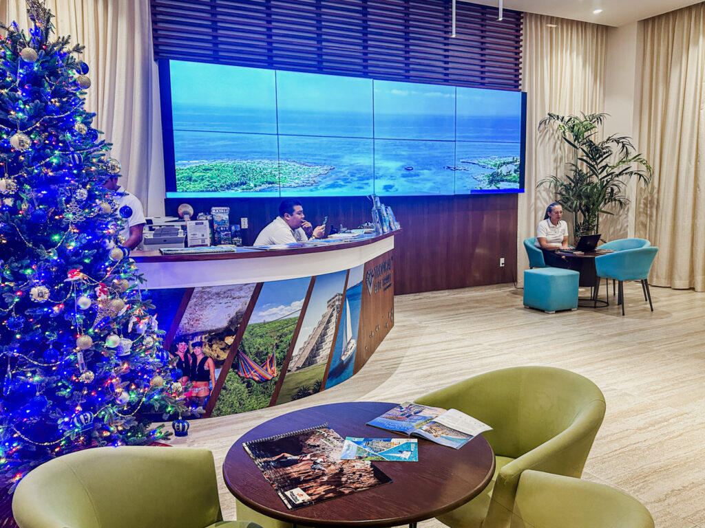 O Hilton Cancún All Inclusive Resort oferece a possibilidade de contratar passeios