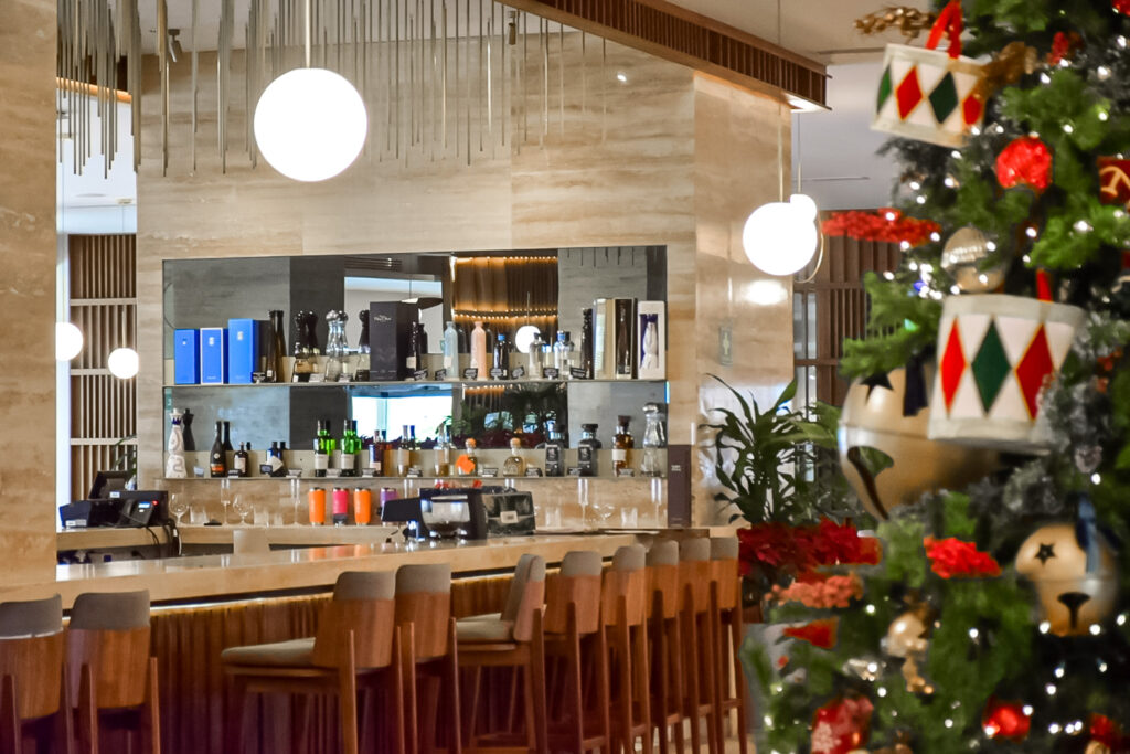 O Hilton Cancun Mar Caribe All Inclusive Resort já está com decoração de Natal