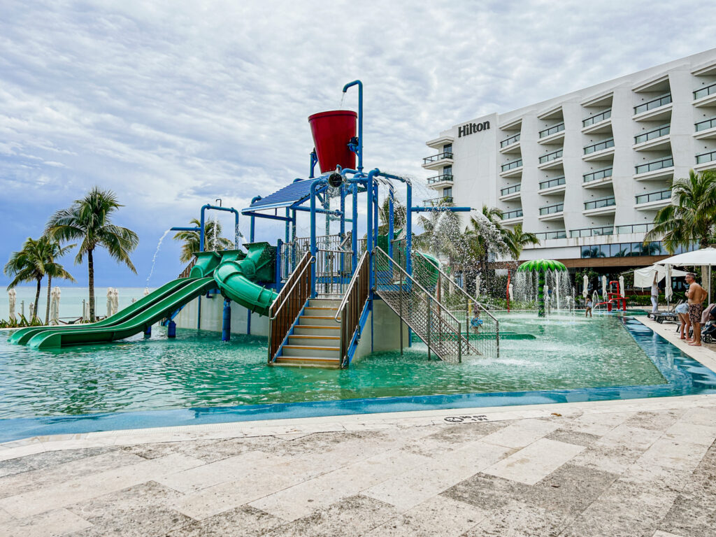 Parque aquático infantil
