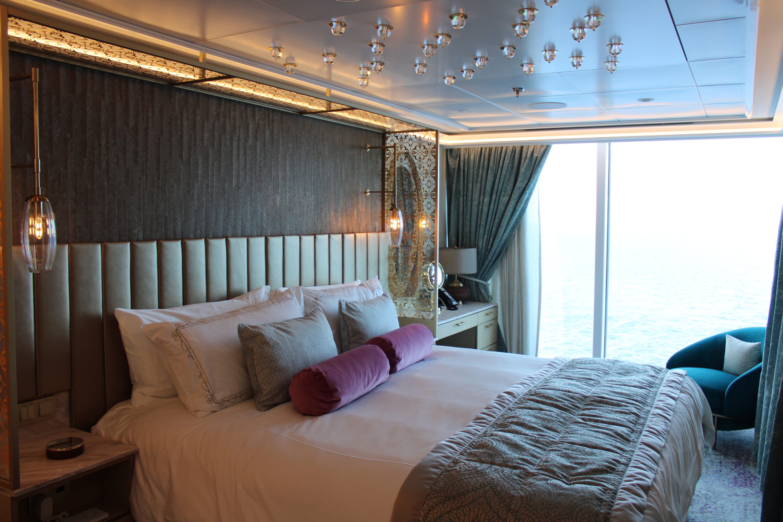 Quarto do segundo andar da Rajh Royal Suite
