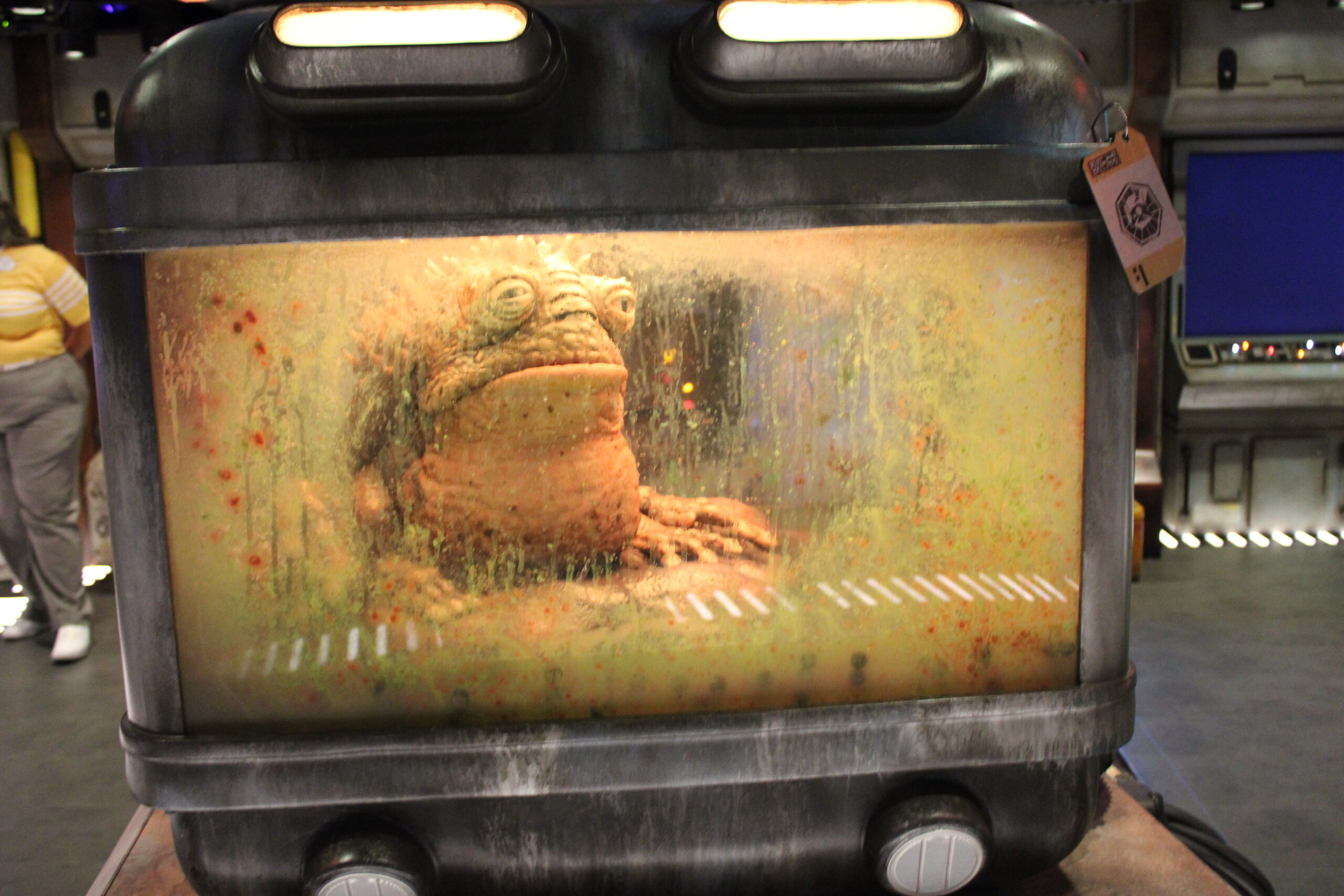 Quem é fã dos filmes de Star Wars se impressiona com o espaço dedicado ao tema