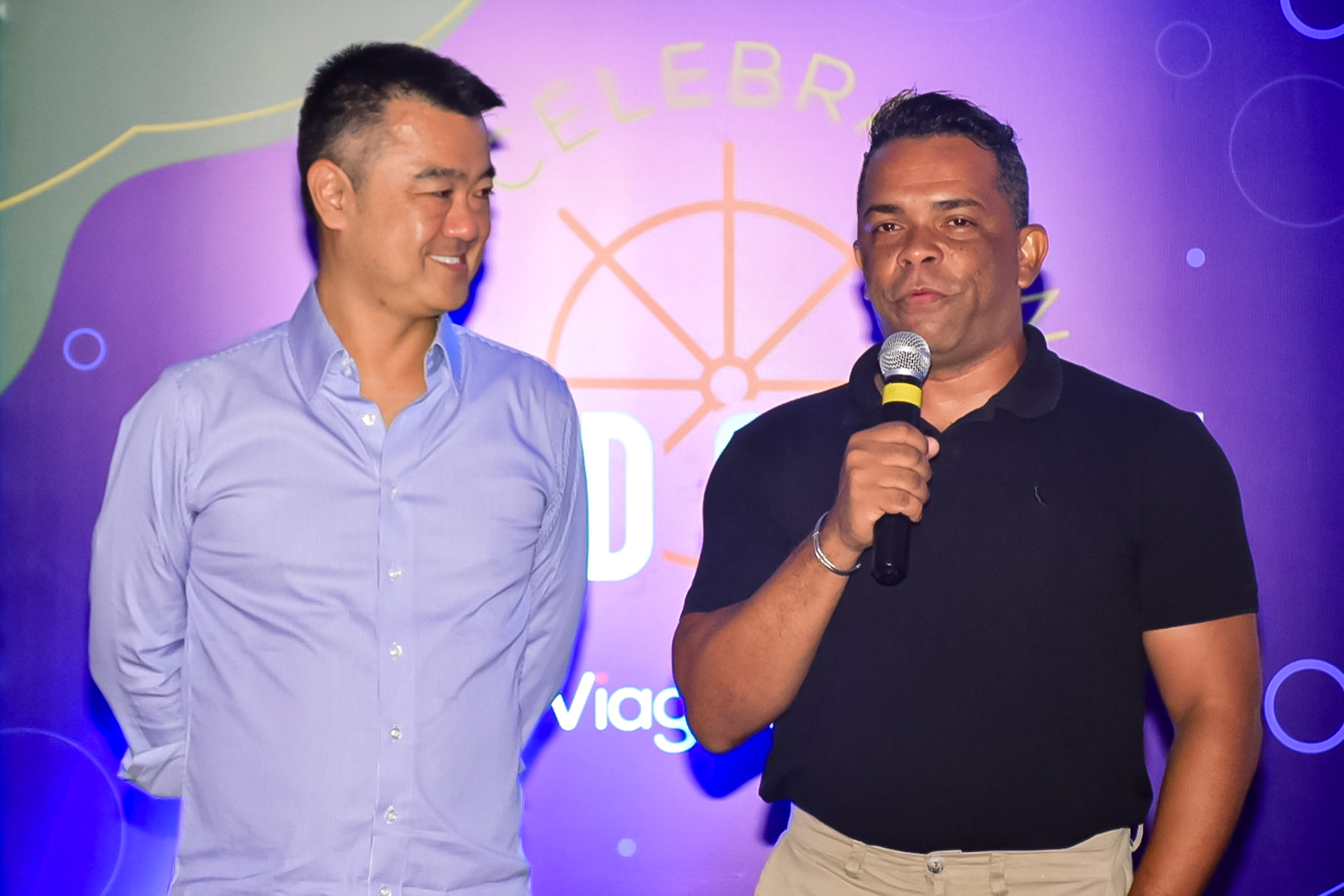 Renato Kido e Washington Silva, da VP