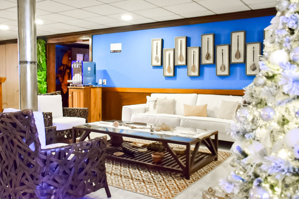 Sala de estar do Grand Amazon