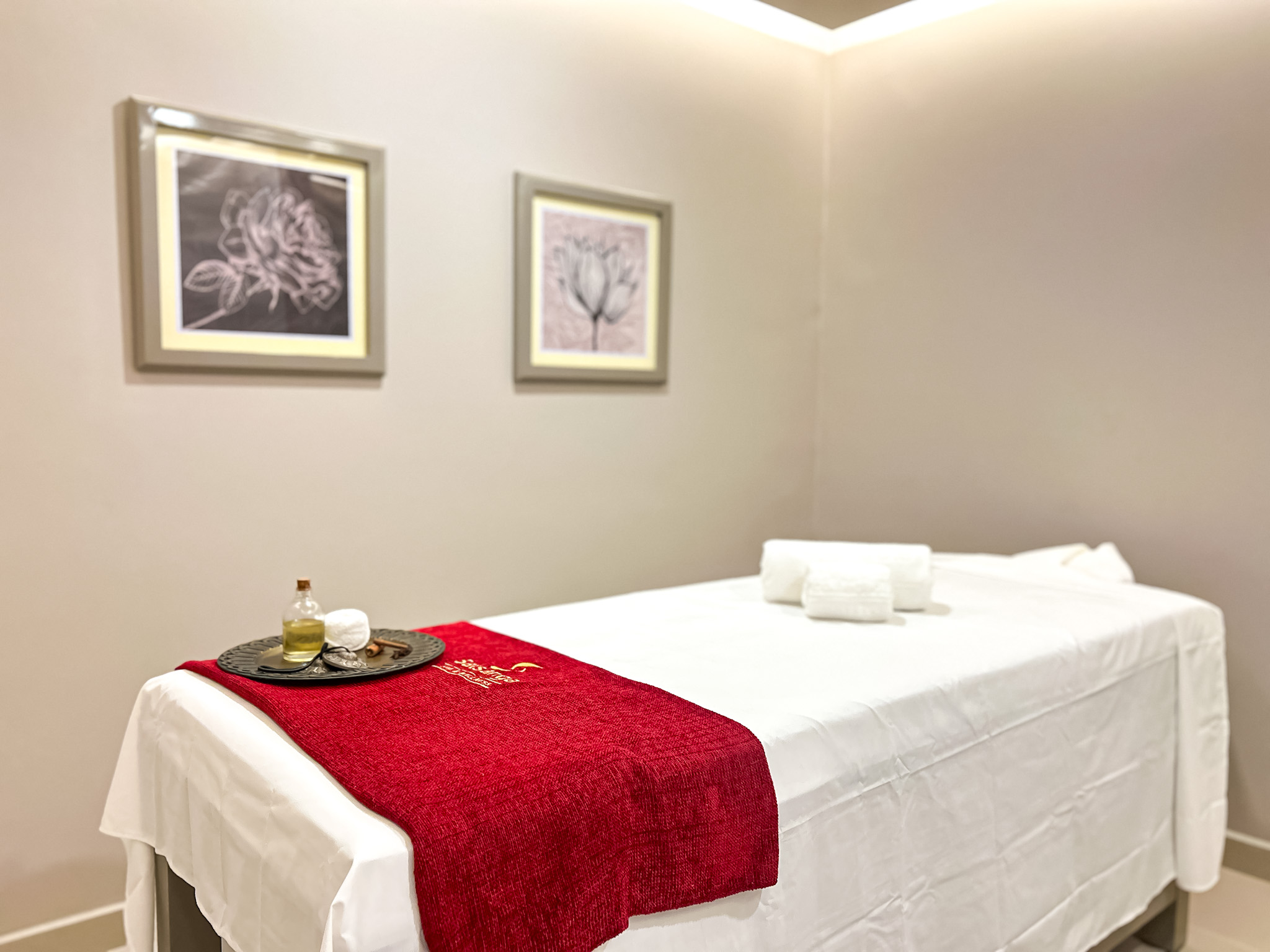 Sala de massagens no SPA do Vila Galé Collection Sunset Cumbuco Sala de massagens no SPA do Vila Galé Collection Sunset Cumbuco