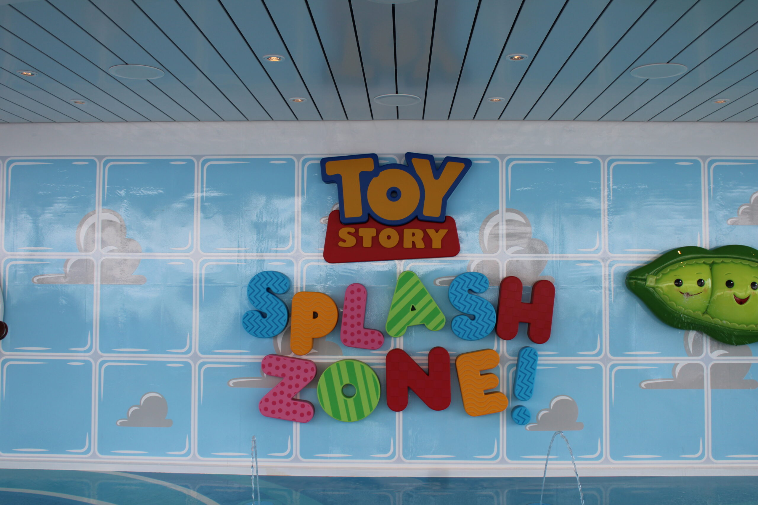 Splash Zone tem tema de Toy Store