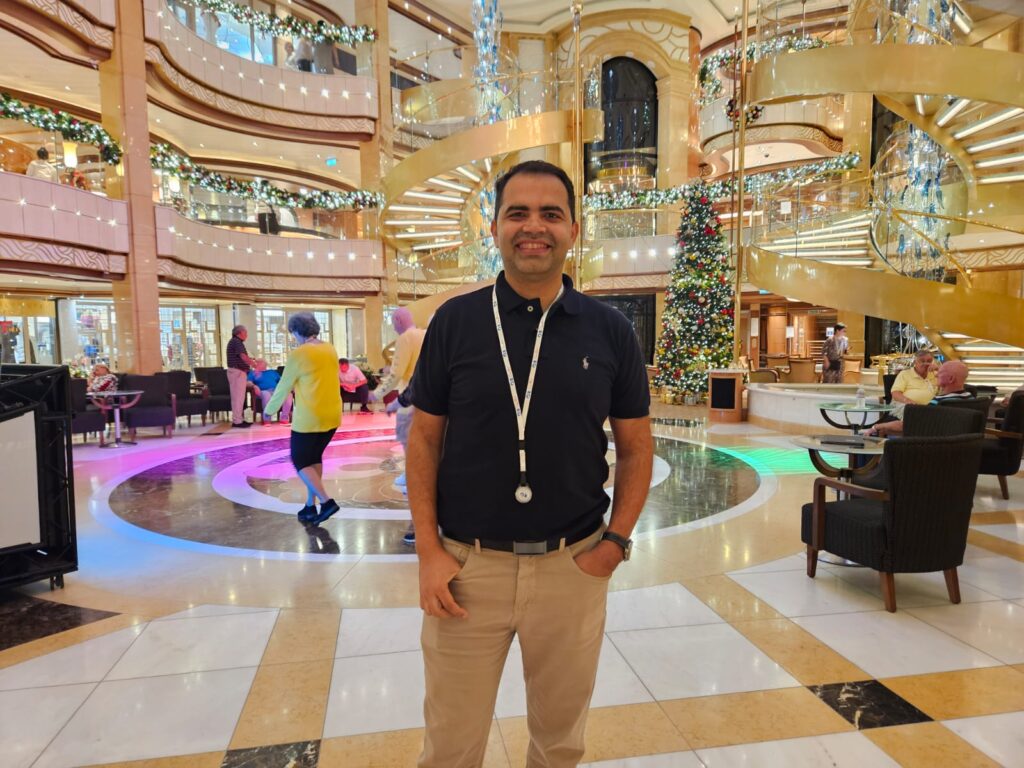 "Já estou vivenciando toda a elegância, exclusividade e a atenção do pessoal da Princess. Não tenho palavras." - Flavio Couto, da Vope