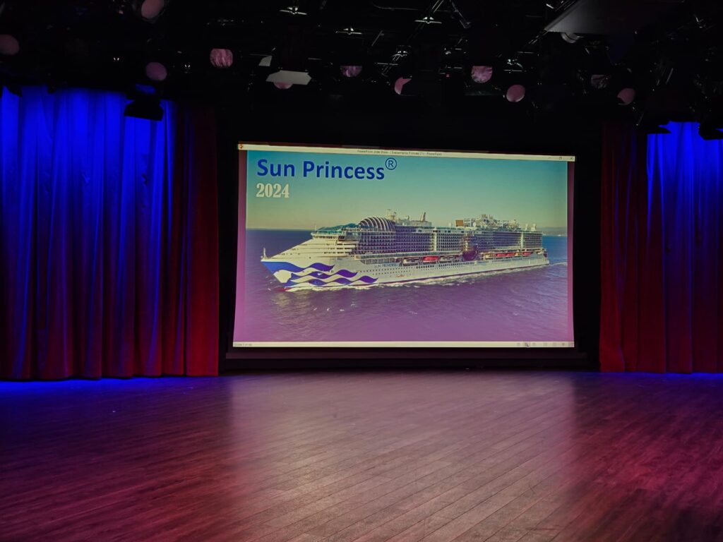 O mais novo navio da frota Princess Cruises: Sun Princess