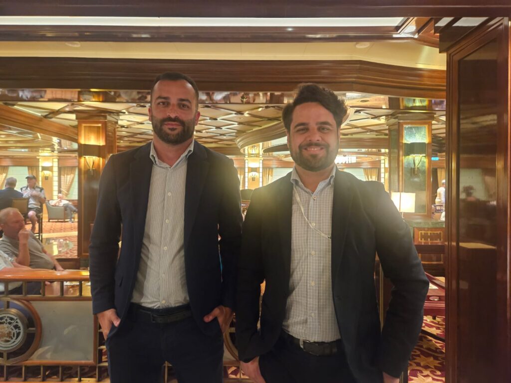 Diego Santana, da Diego Cruzeiros, e Marcus Motta, da Alheta