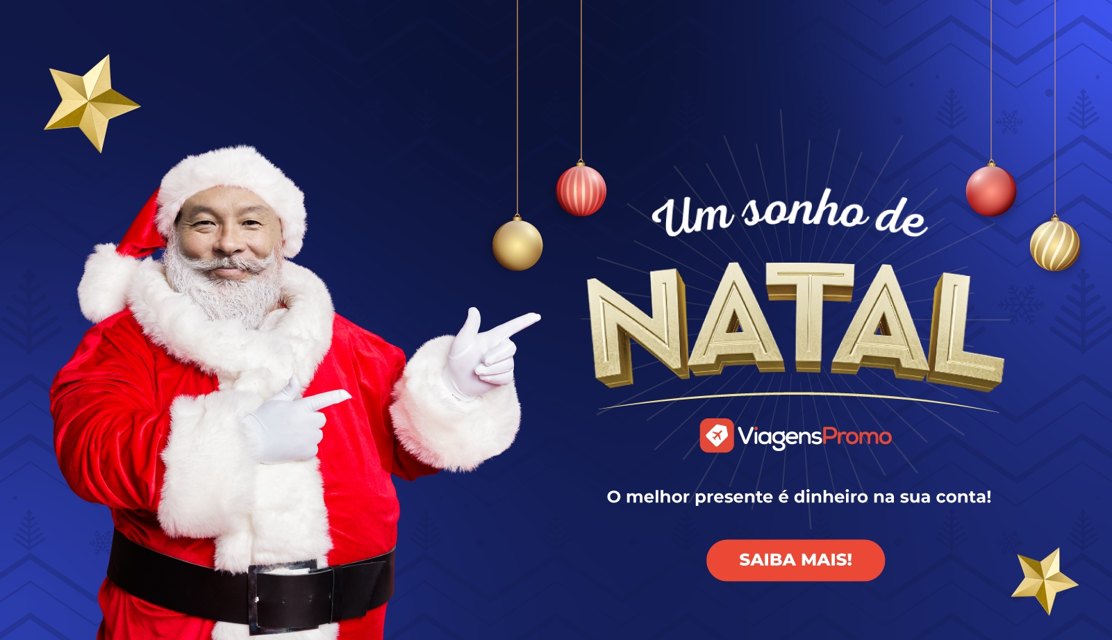 ViagensPromo lança "Um Sonho de Natal" com prêmios de até R$ 2 mil para agentes de viagem 1 Campanha se estende até o dia 15 de dezembro (Divulgação/ViagensPromo)