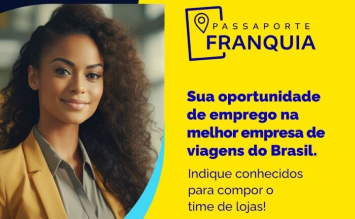 Lojas CVC anunciam mais de 180 vagas de emprego em todo o Brasil 1 passaporte franquia dez e1733320493795 Lojas CVC anunciam mais de 180 vagas de emprego em todo o Brasil