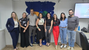 Equipes da Embratur e Decolar se reuniram na sede da Agência, em Brasília (Divulgação/Raíto Santana/Embratur)