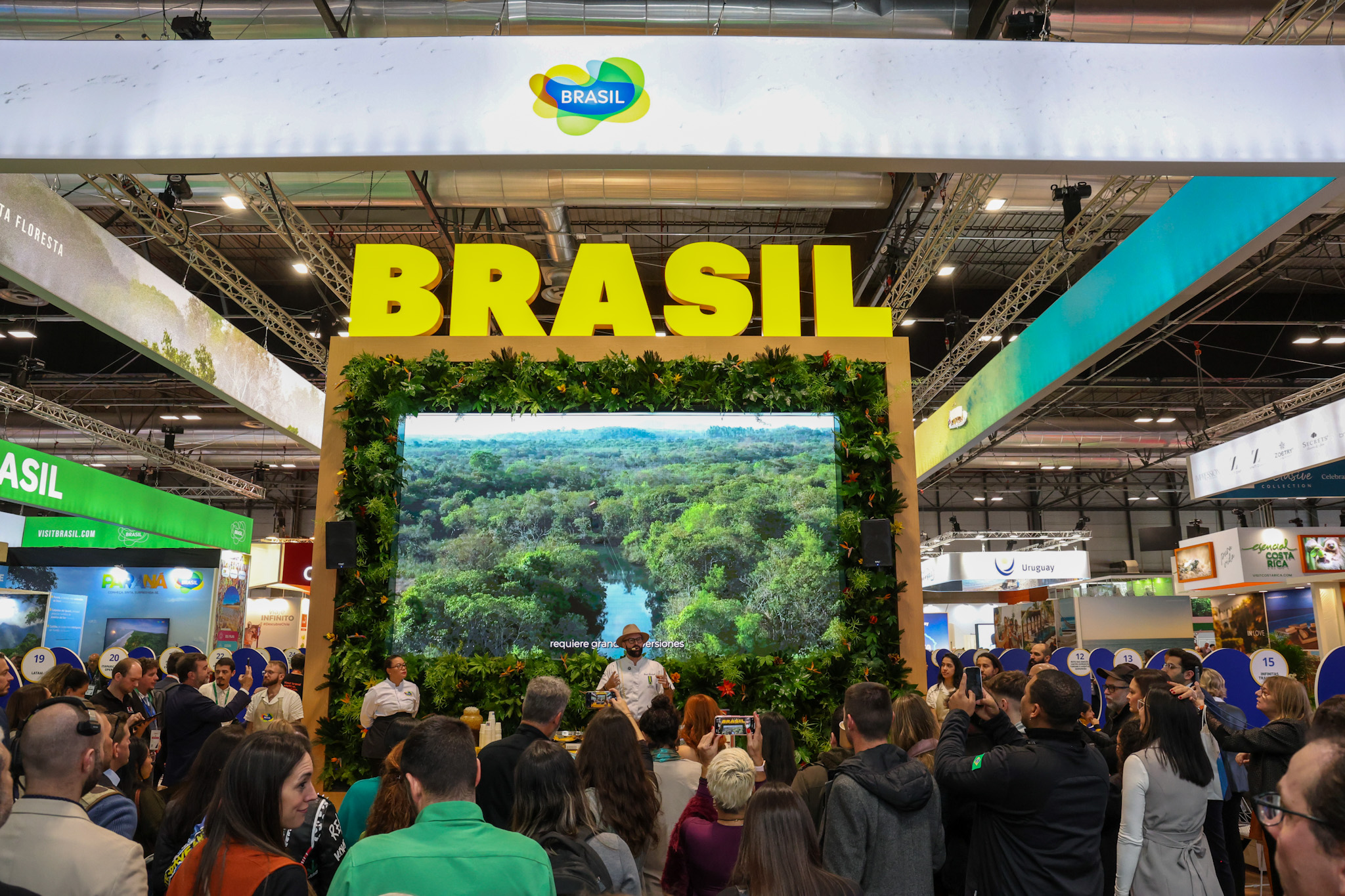 Estande do Brasil