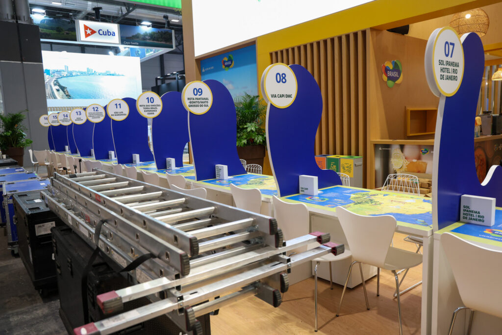 142A9670 VAI COMEÇAR! Acompanhe a montagem dos estandes brasileiros na Fitur 2025