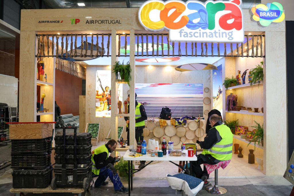 142A9688 VAI COMEÇAR! Acompanhe a montagem dos estandes brasileiros na Fitur 2025