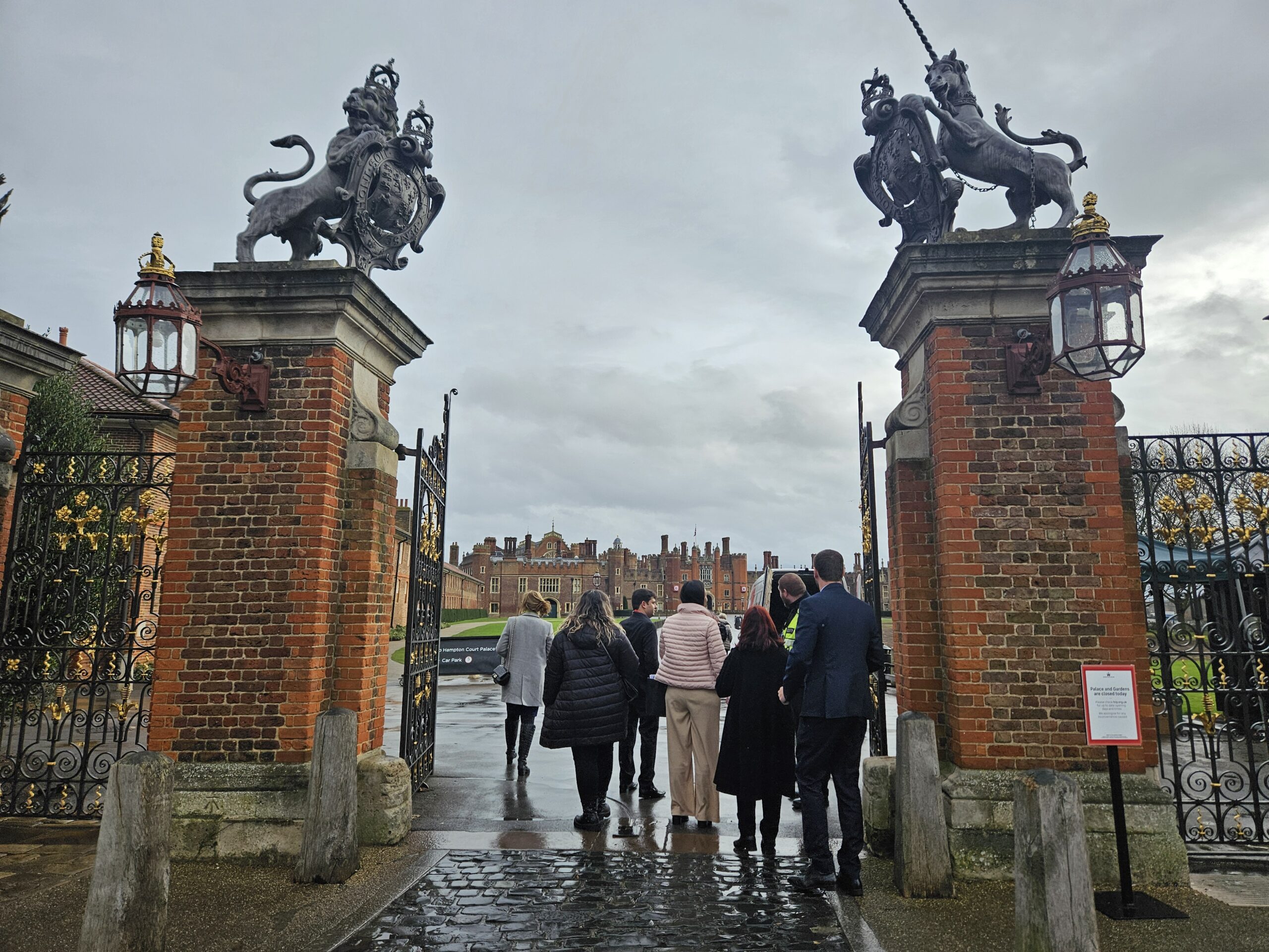 Portão do Palácio Hampton Court Portão do Palácio Hampton Court