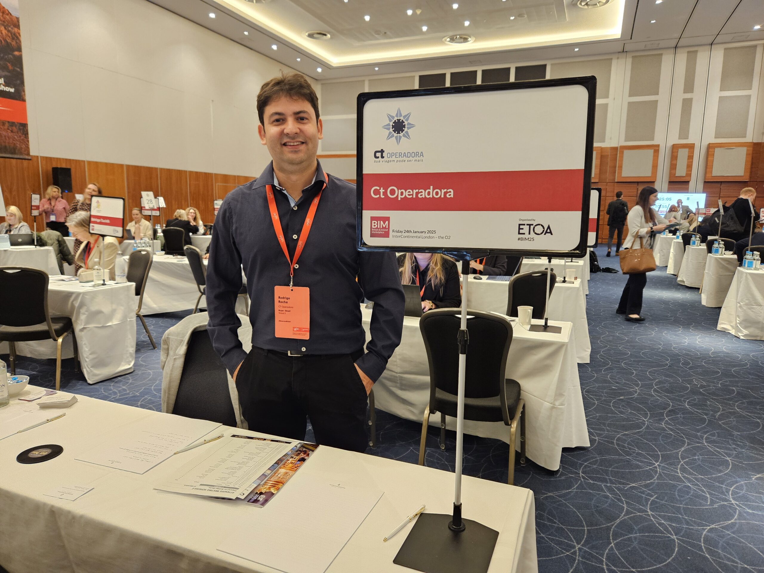 Rodrigo Rocha, da CT Operadora Rodrigo Rocha, da CT Operadora