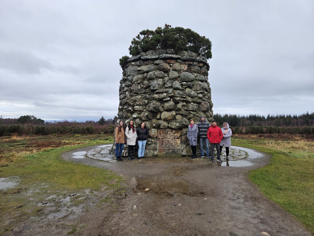 A Batalha de Culloden foi travada neste pântano