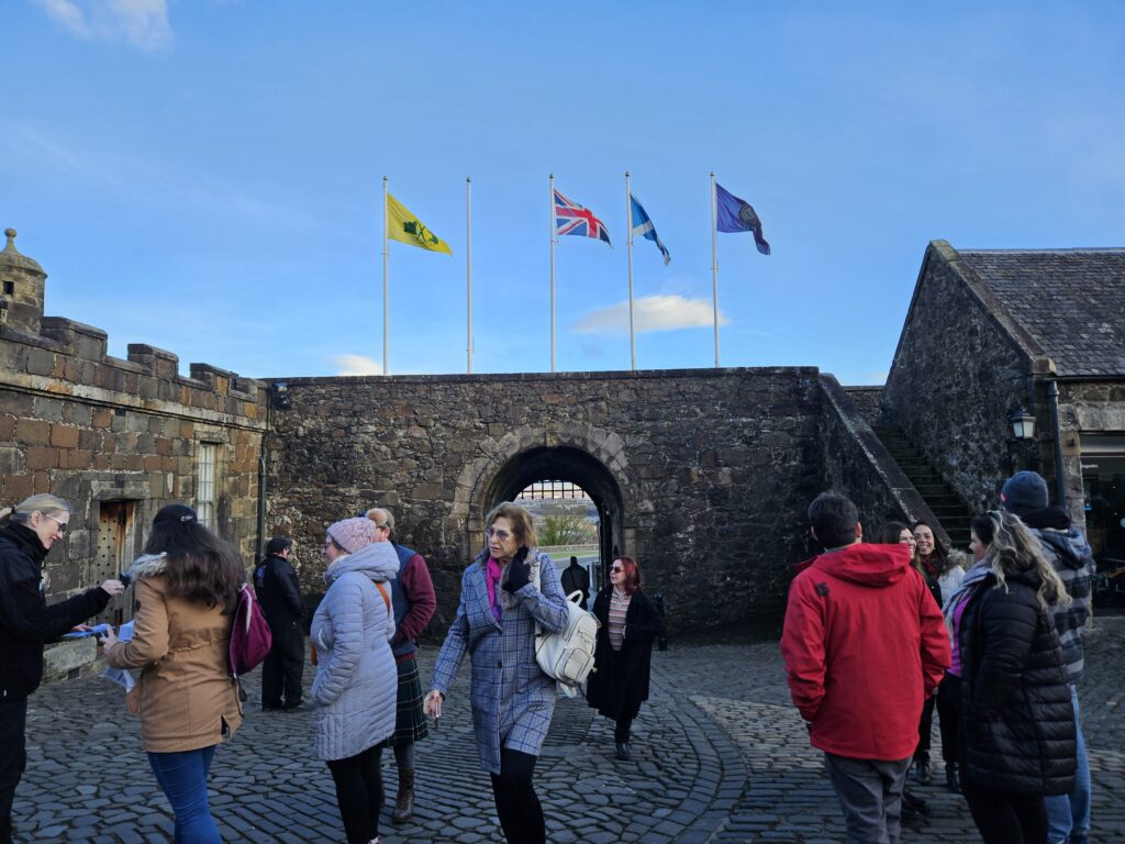 Entrada para o castelo