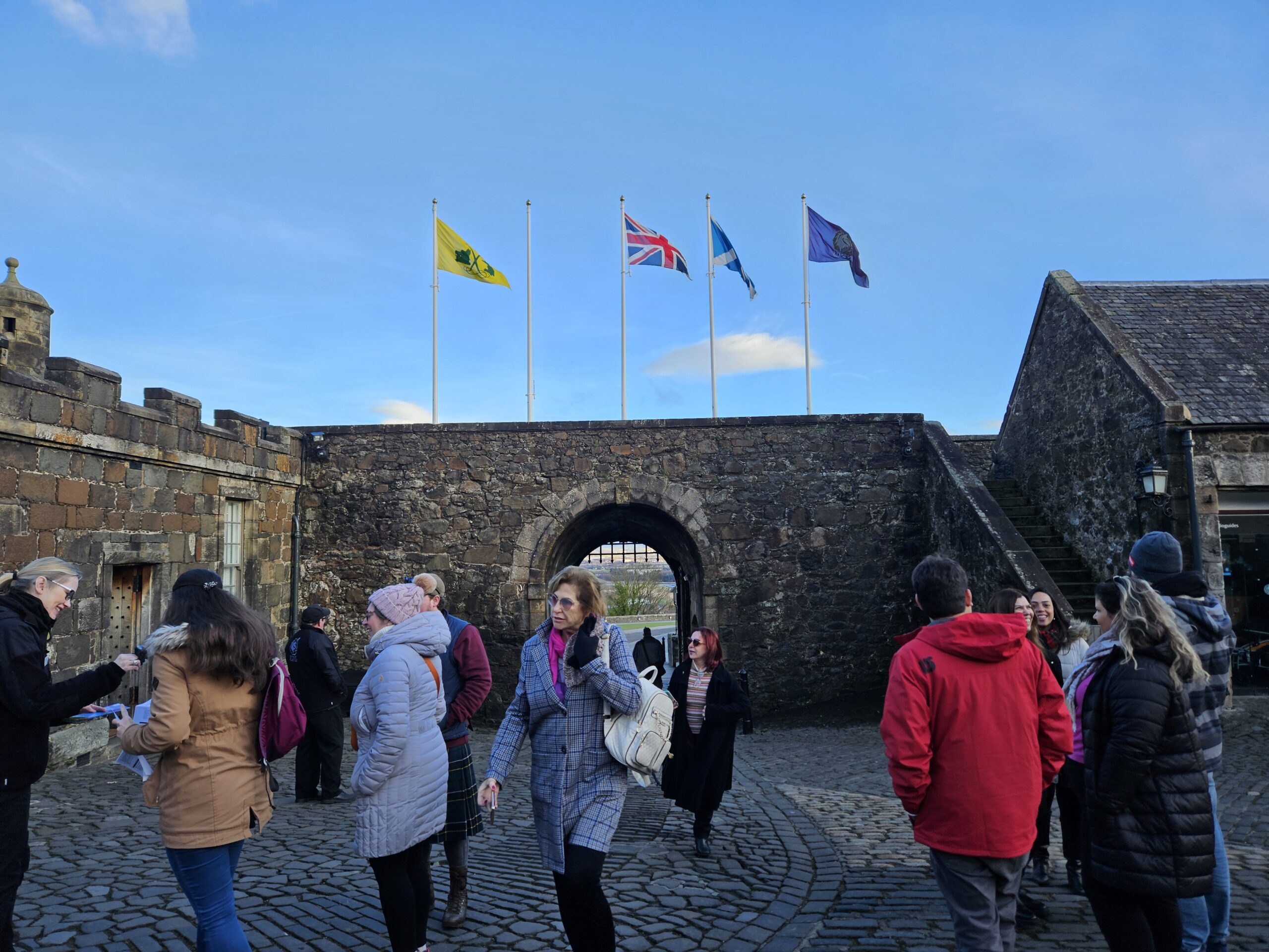 Entrada para o castelo Entrada para o castelo