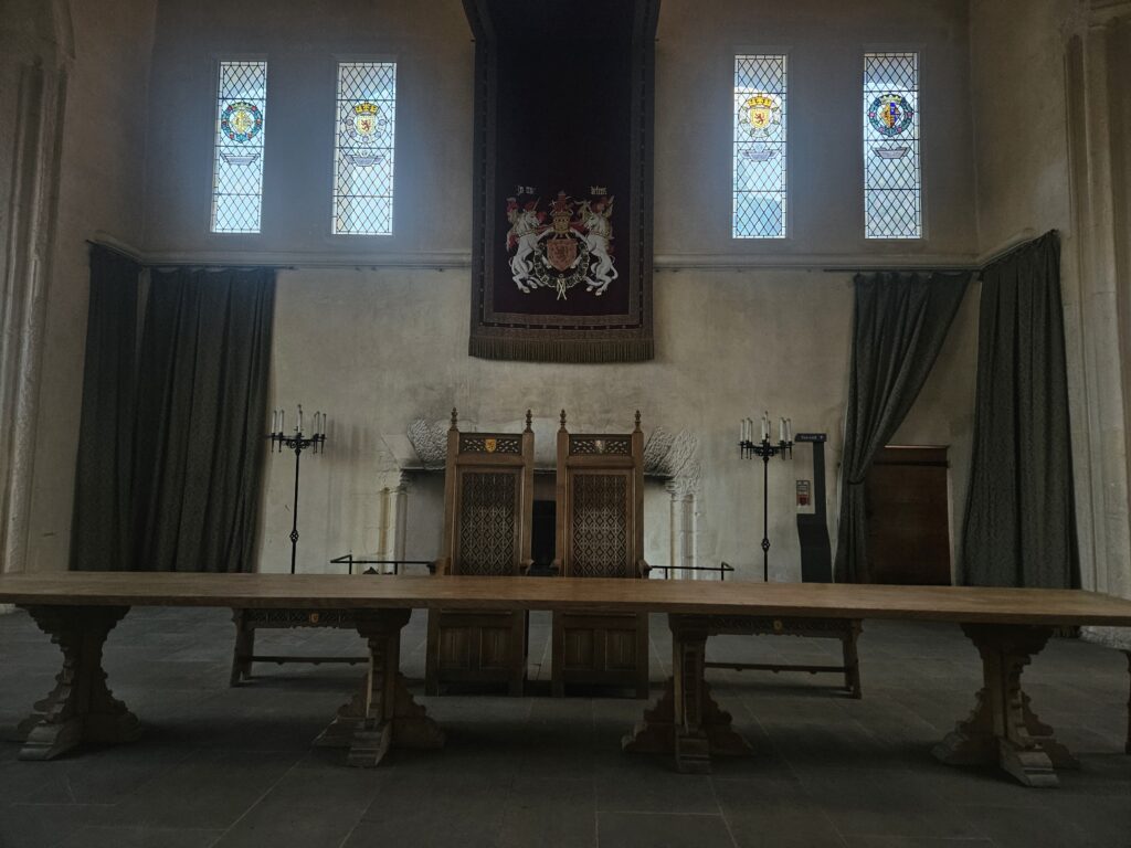 Maior e mais fina sala medieval da Escócia