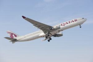 Serão três voos semanais saindo de Damasco, capital da Síria, a partir de 7 de janeiro de 2025 (Divulgação/Qatar Airways)