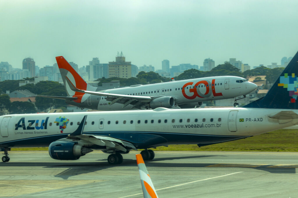 Localiza, Gol e Azul estão entre as marcas mais valiosas e fortes do Brasil em 2025 1 Aviao Azul e Gol Credito Eric Ribeiro 2 1 Localiza, Gol e Azul estão entre as marcas mais valiosas e fortes do Brasil em 2025