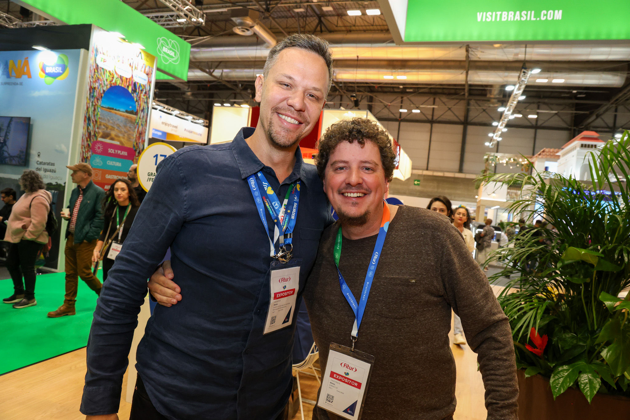 Bruno Reis e Thiago Prata, da Embratur Bruno Reis e Thiago Prata, da Embratur