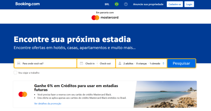 Mastercard lança benefícios exclusivos para viajantes no Brasil em parceria com a Booking.com 1 Captura de tela 2025 01 28 154217 e1738089805241 Mastercard lança benefícios exclusivos para viajantes no Brasil em parceria com a Booking.com