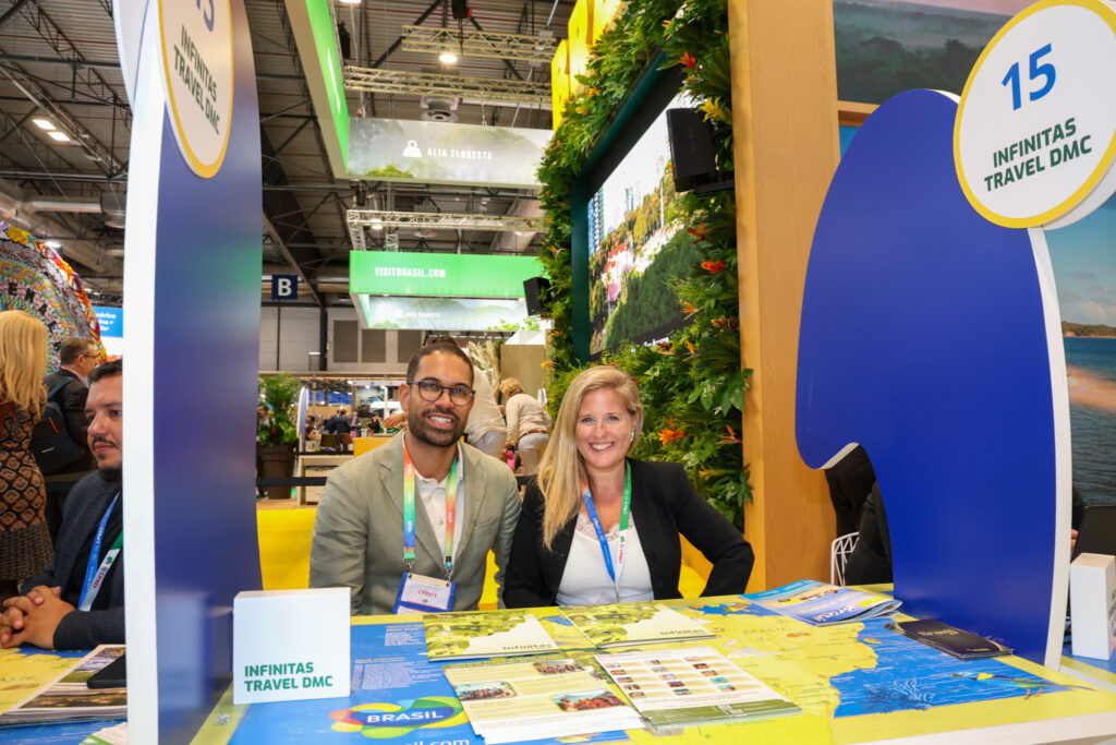 Daian Silva e Romina Navarro, da Infinitas Travel DMC