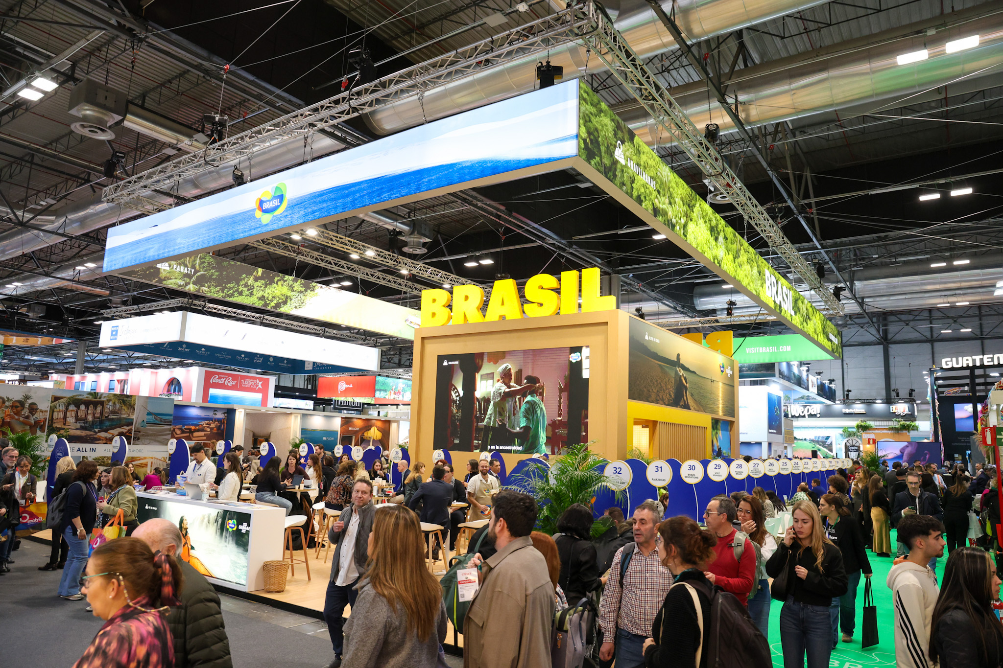 Estande do Brasil Estande do Brasil