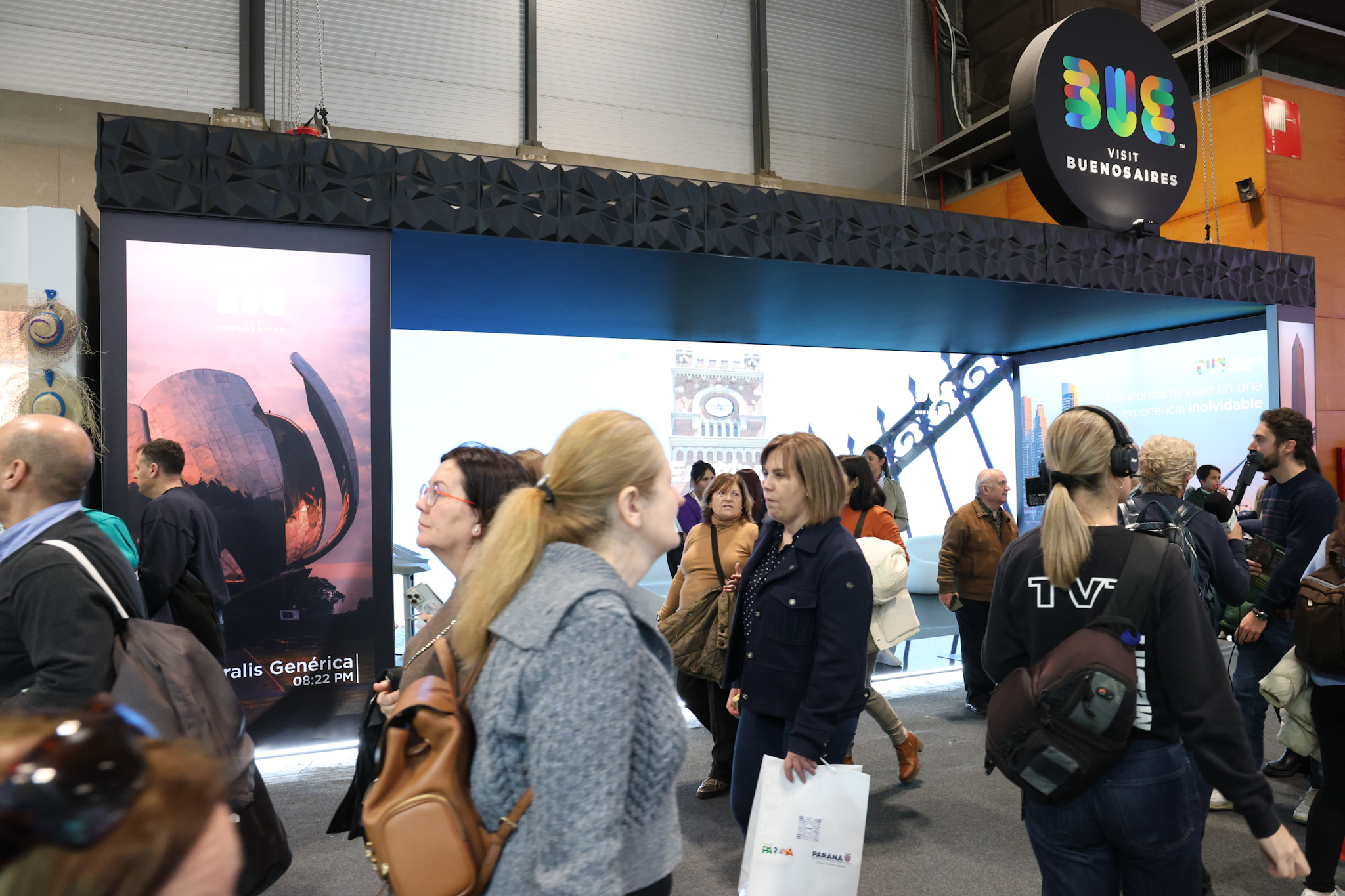 Estande do Visit Buenos Aires Estande do Visit Buenos Aires