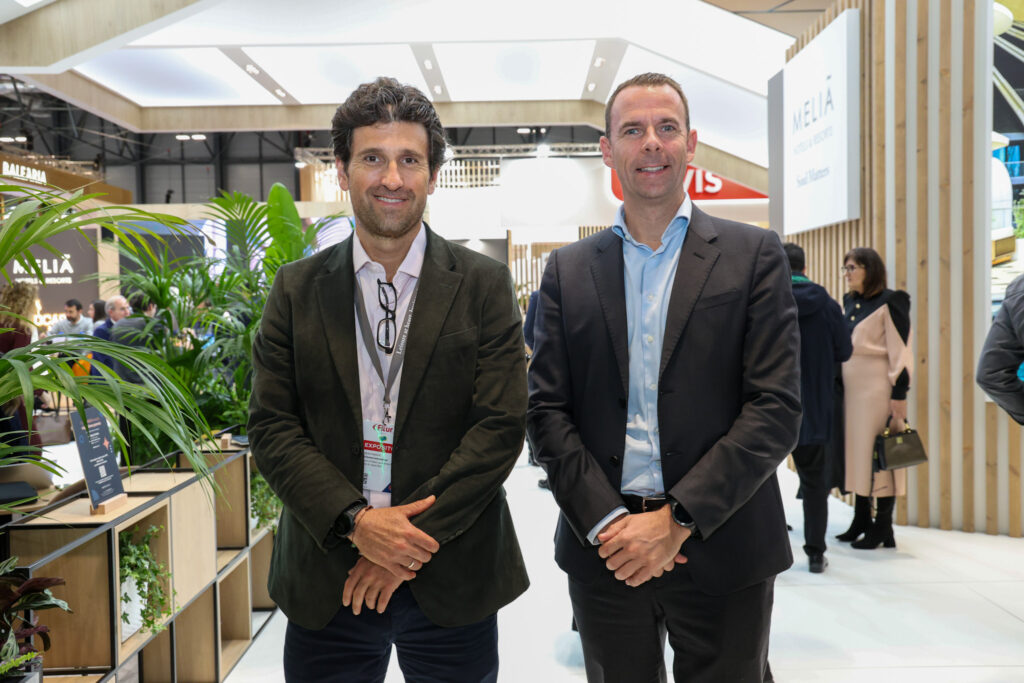 Fernando Gagliardi, diretor de Vendas e Distribuição da Meliá para o Brasil, e Markus Haack, diretor de vendas para México e operação América da Meliá