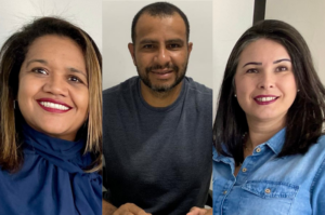 Joice Anselmo, Luiz Carlos Araújo Rosário, Luiz Carlos Araújo Rosário e Ana Flavia Pecora Marques Tavares, juntos, somam mais de 60 anos de experiência no setor de turismo (Divulgação/TBO)