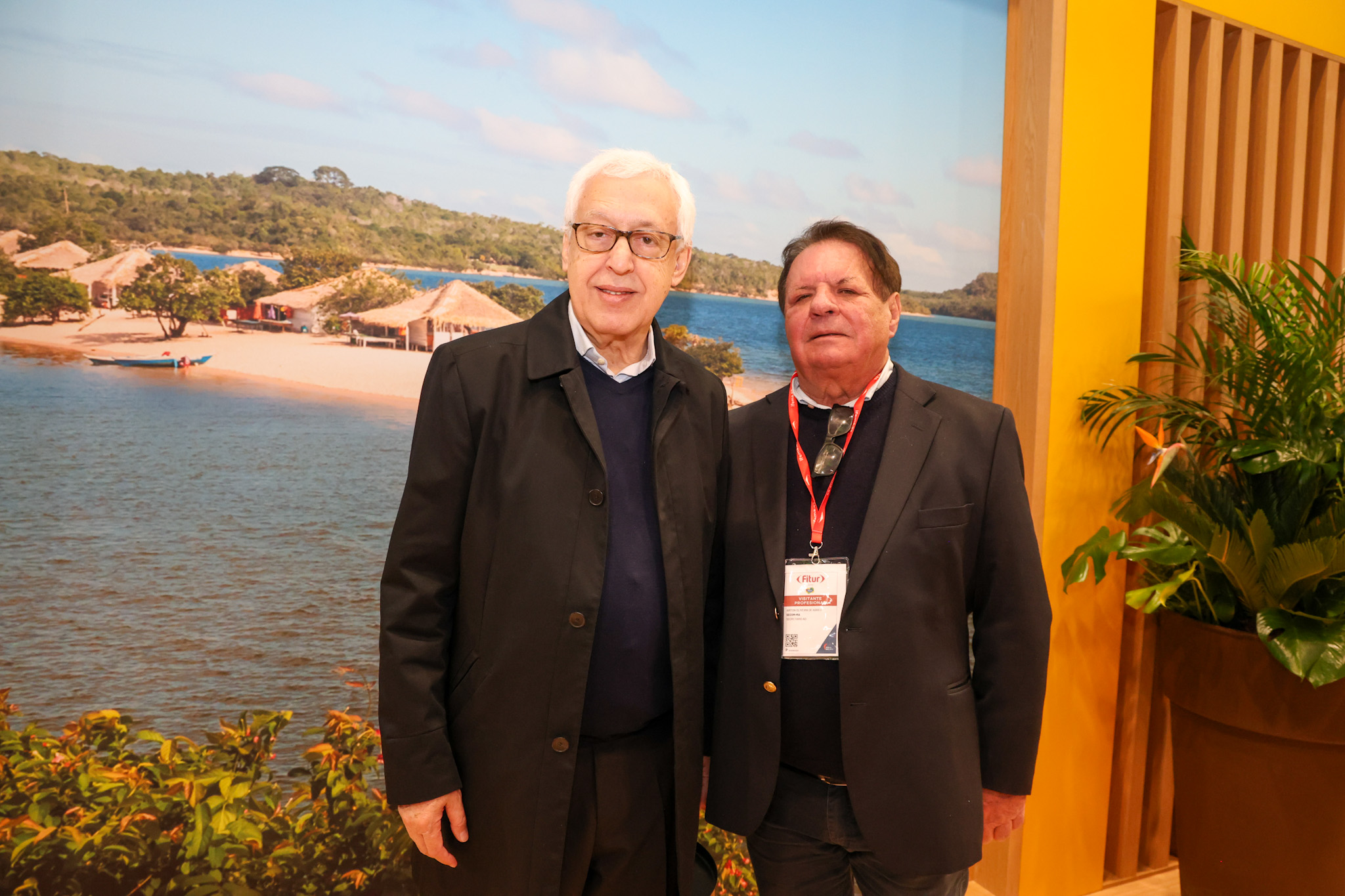 Marcio Favilla, com Airton Abreu, do Governo do Maranhão