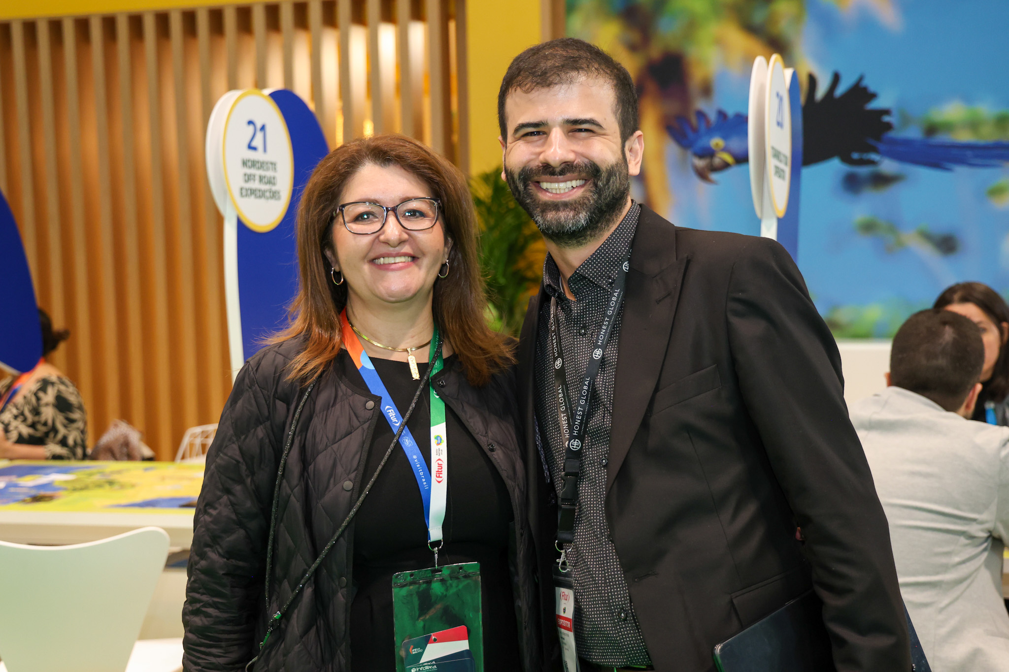 Marlene Souza, da InfoTera, e Daniel De Queiroz, da Honest