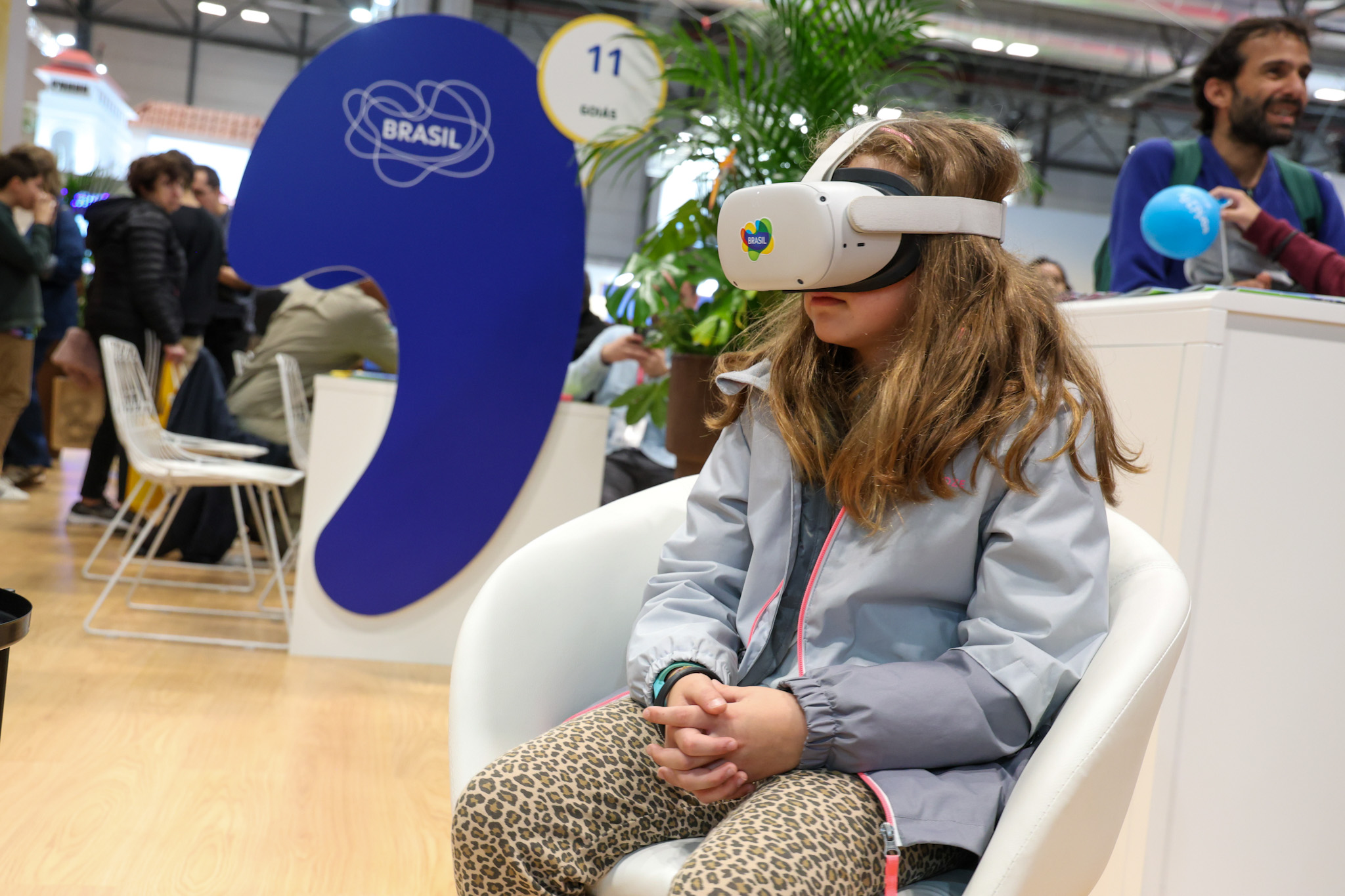 Participantes tiveram a chance de explorar o Brasil através do VR Participantes tiveram a chance de explorar o Brasil através do VR