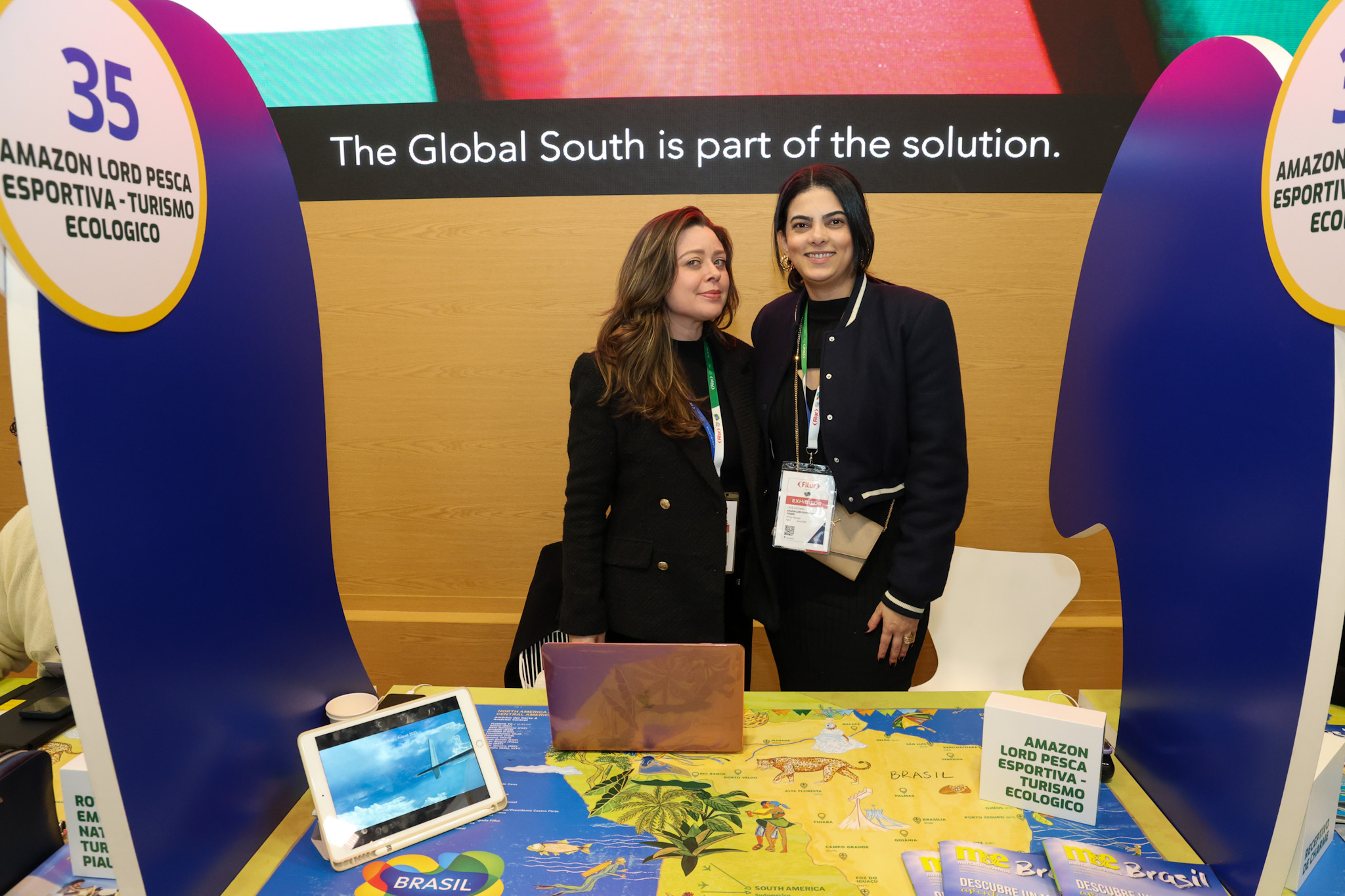 Pérola Ramos e Loide Coutinho, da da Amazon Lord Pesca Esportiva Pérola Ramos e Loide Coutinho, da da Amazon Lord Pesca Esportiva