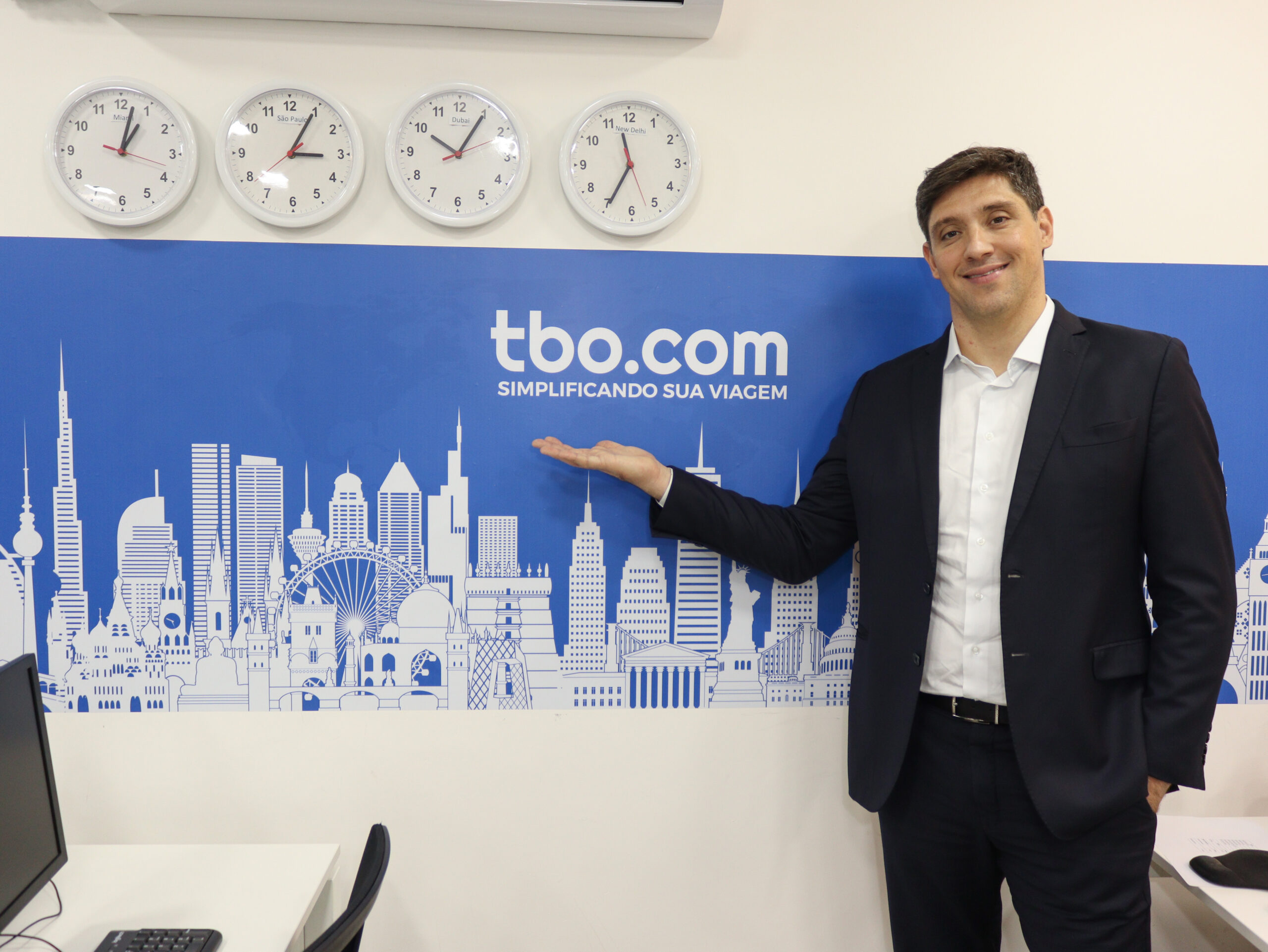 TBO apresenta nova plataforma de reservas com funcionalidades exclusivas 1 Rodrigo Sienra Country Manager da TBO no Brasil scaled TBO apresenta nova plataforma de reservas com funcionalidades exclusivas