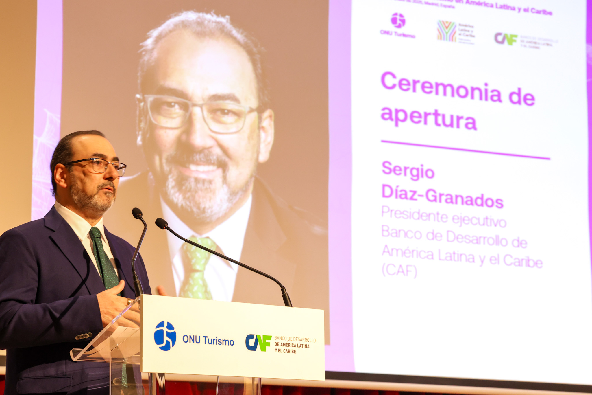 Sergio Díaz-Granados Guida, Presidente Executivo do CAF
