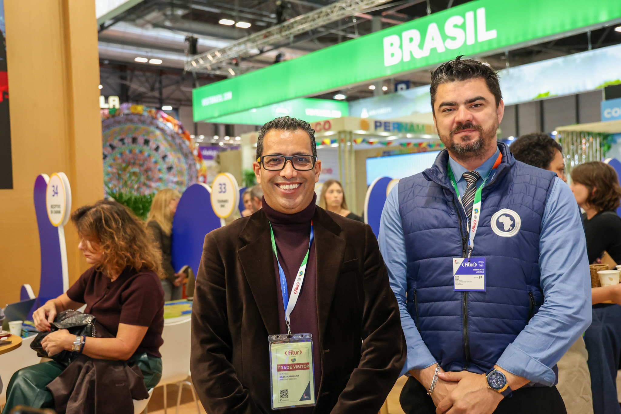 Slim Fsili e Diego Pinho, da Gold Experiences