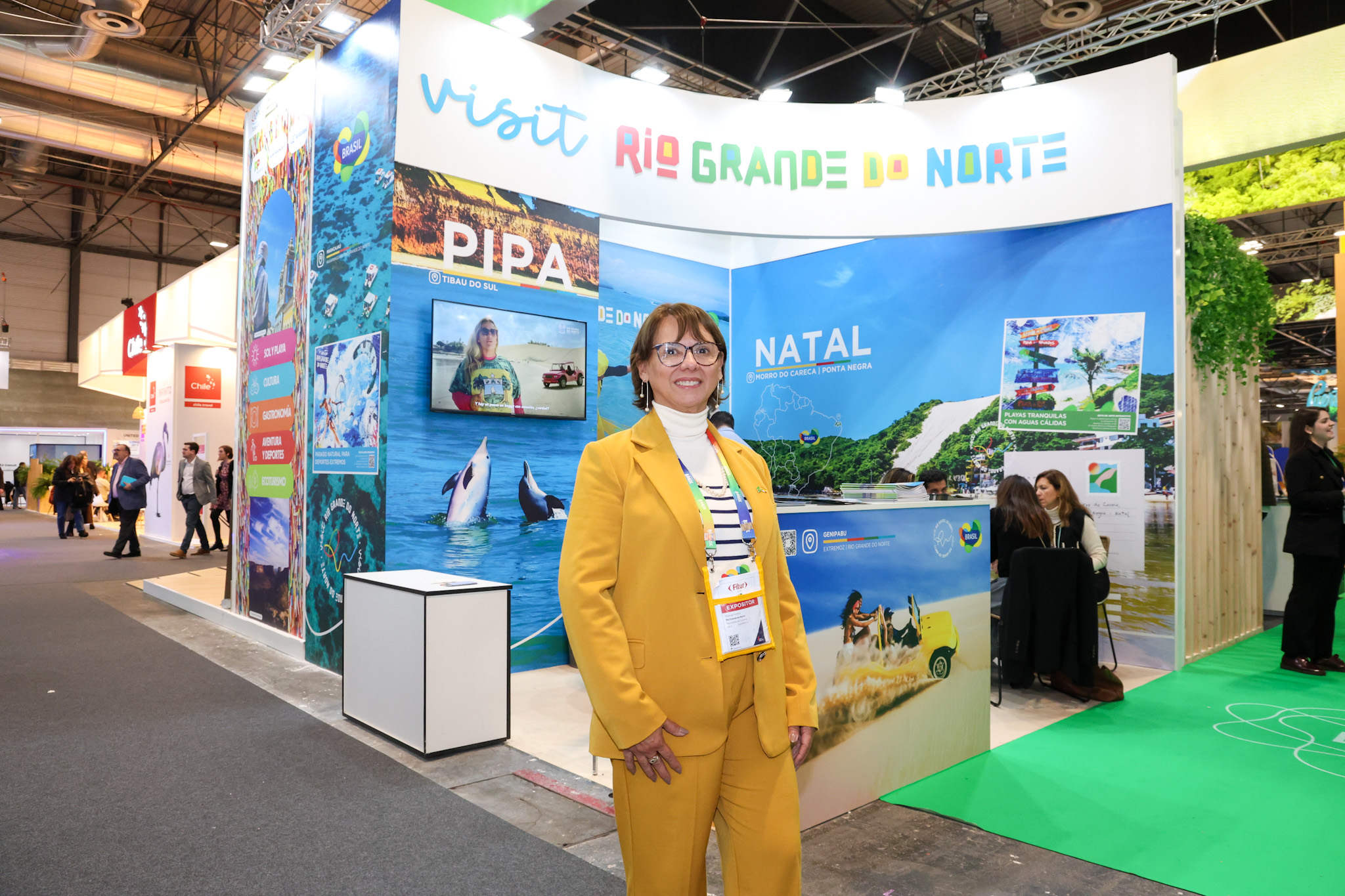 Solange Portela, secretaria de turismo do Rio Grande do Norte