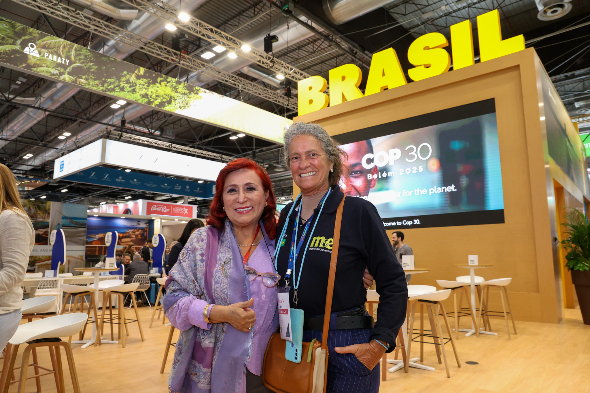 Tika Soarez, da Tika Group, e Mari Masgrau, do M&E Tika Soarez, da Tika Group, e Mari Masgrau, do M&E