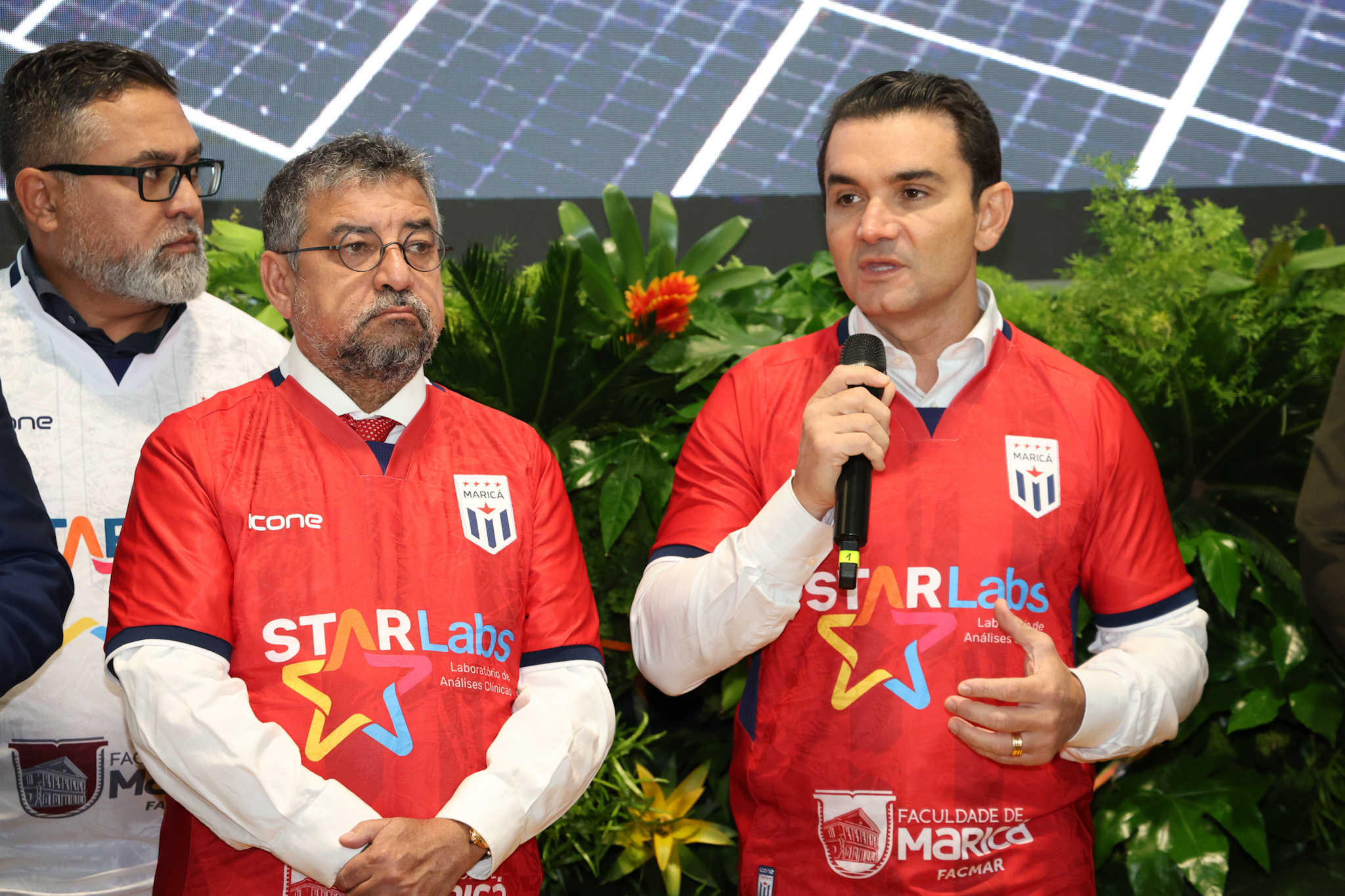 Washington Quaquá, prefeito de Marica, e Celso Sabino, ministro do Turismo